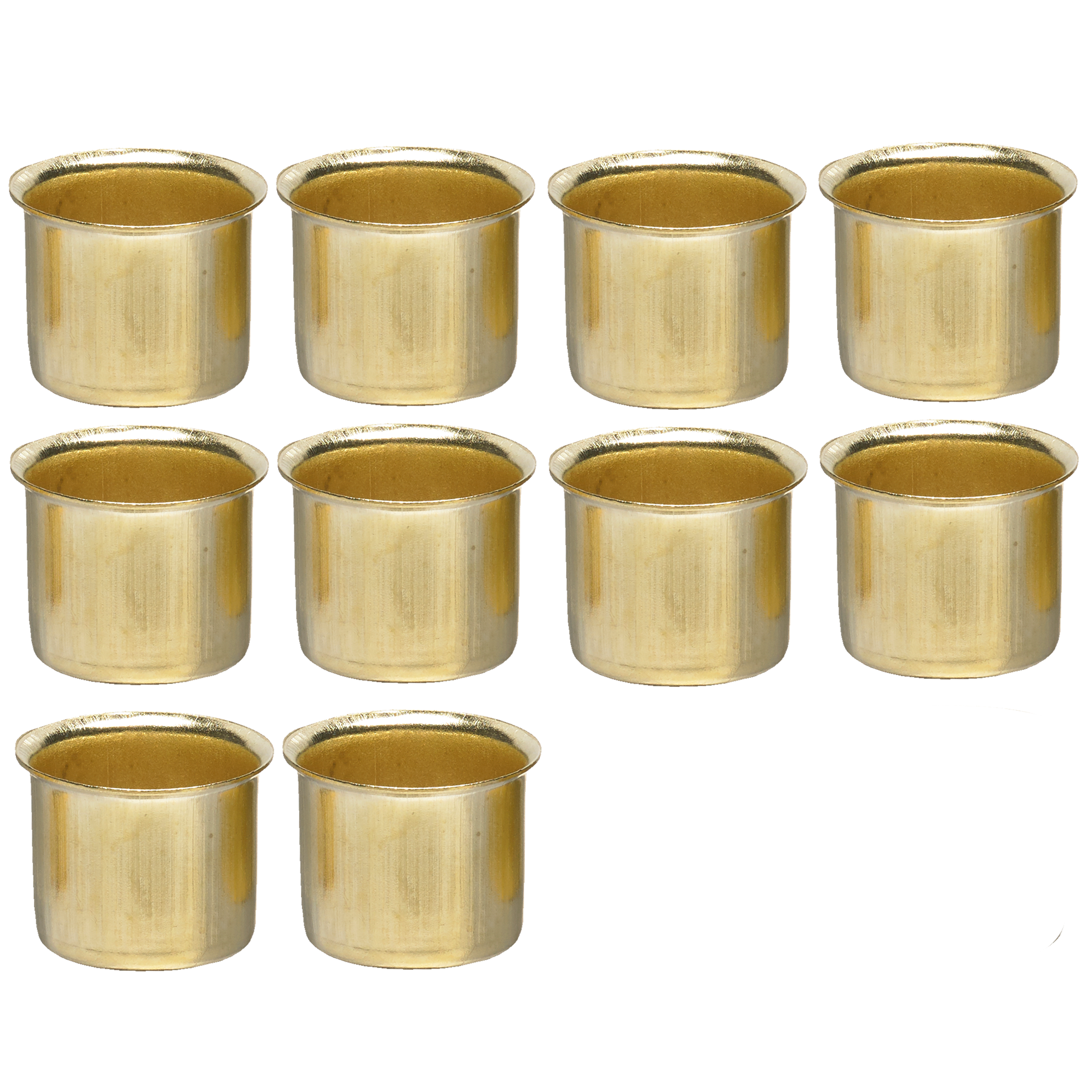 Kynttiläholkit, messingöity