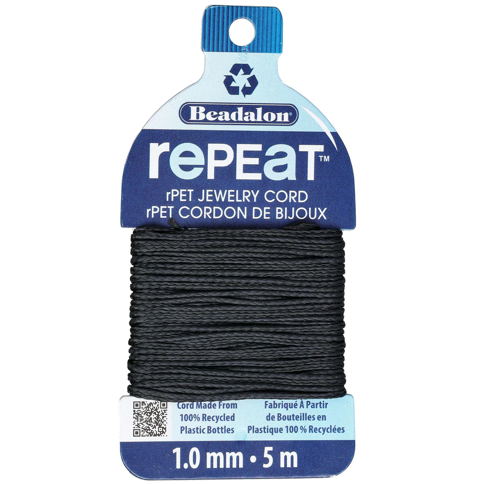 RePEaT Smykketråd, sort