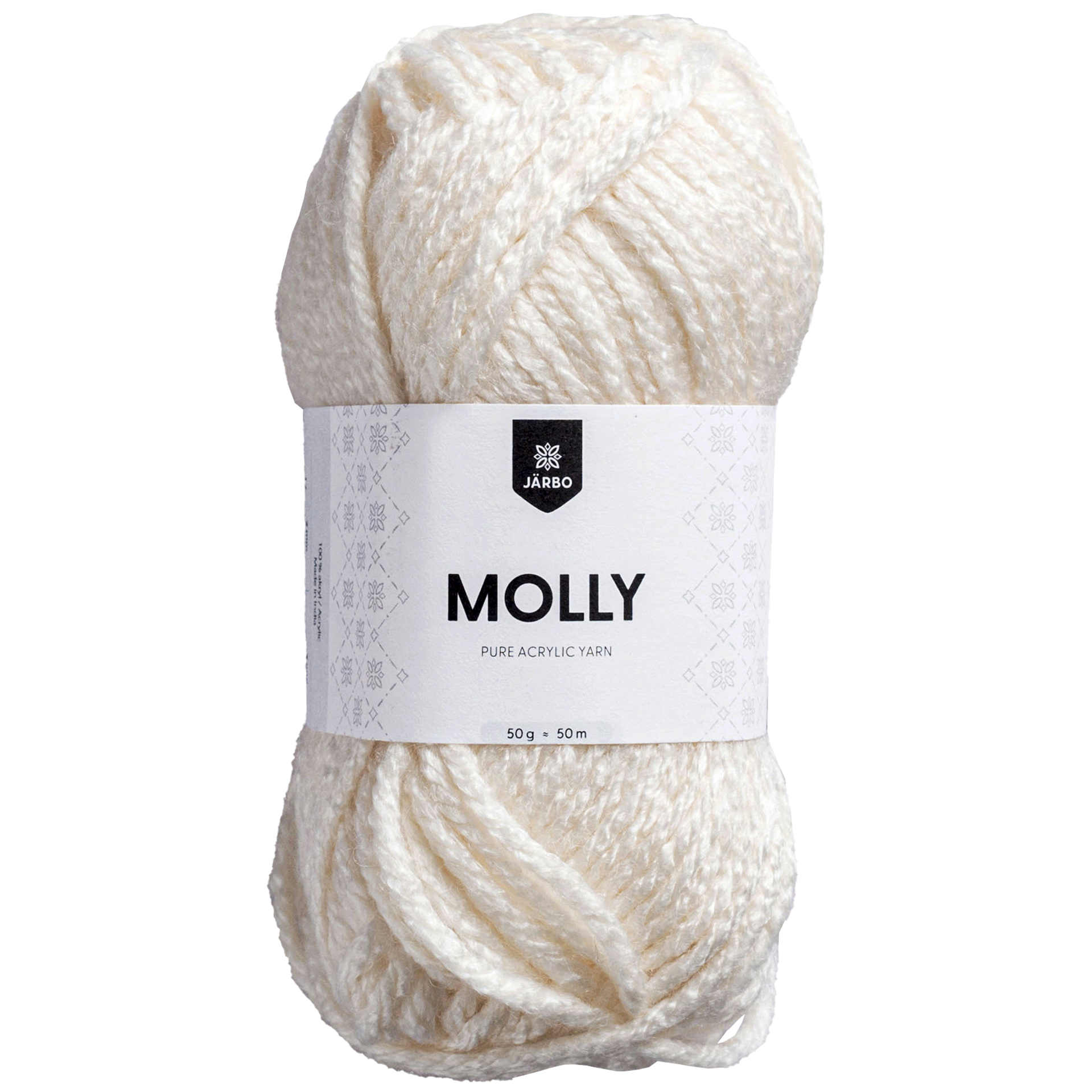 Järbo Molly, akrylgarn, natur