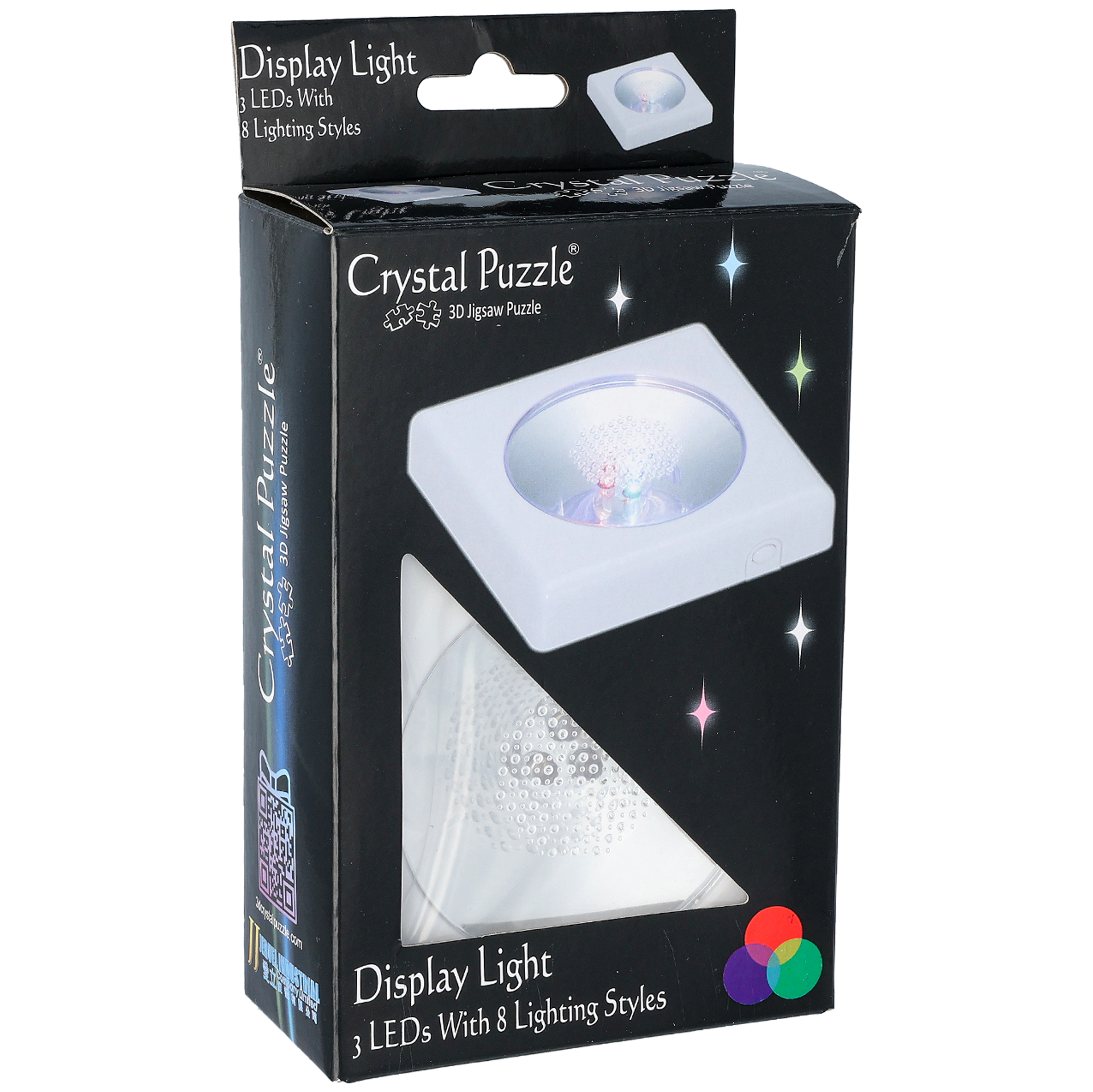 Crystal puzzles led display