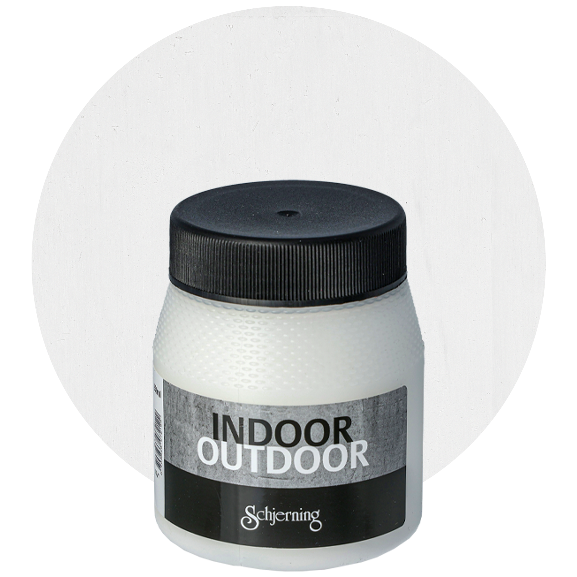 Outdoor decoration, hvit