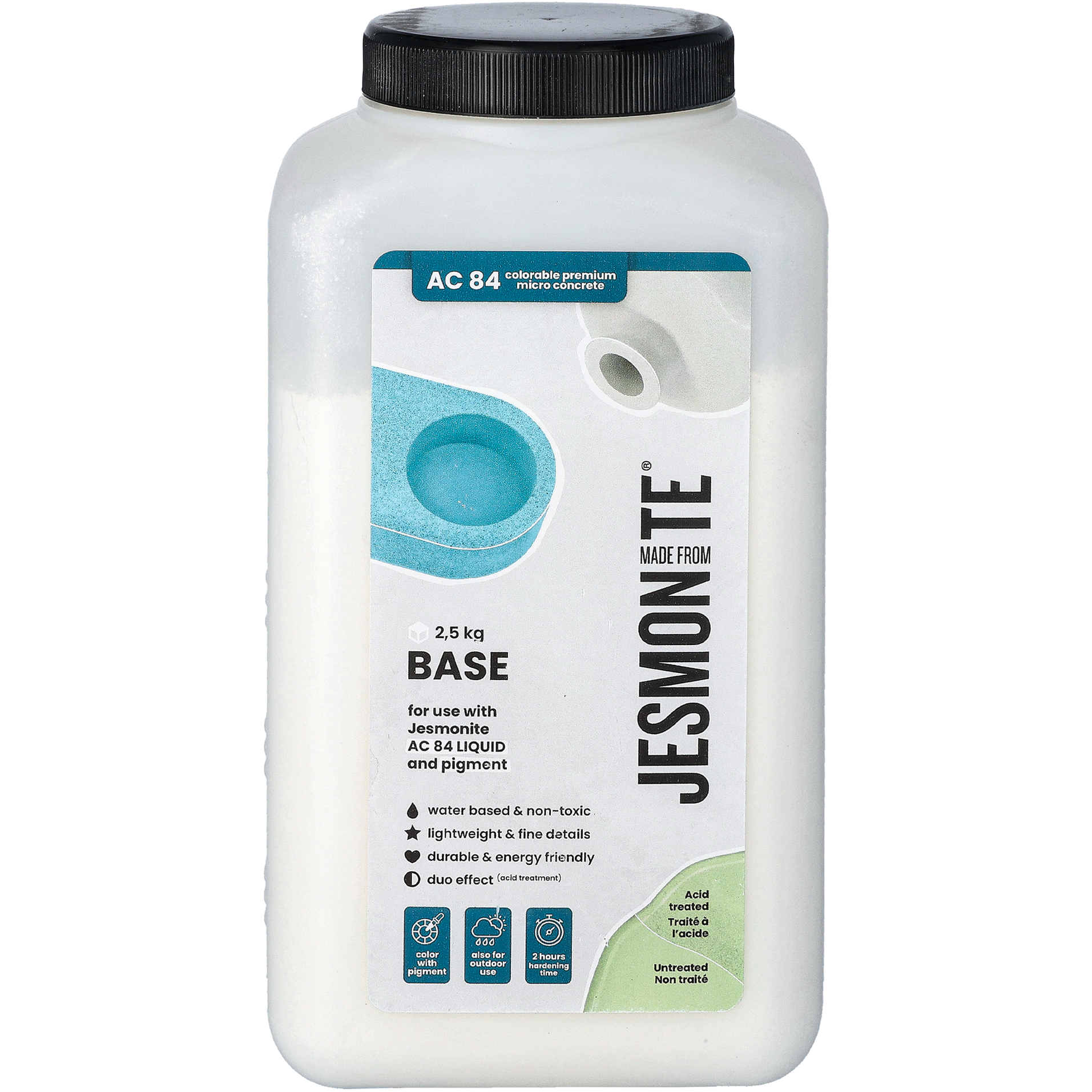Jesmonite AC 84 base, 2,5 kg