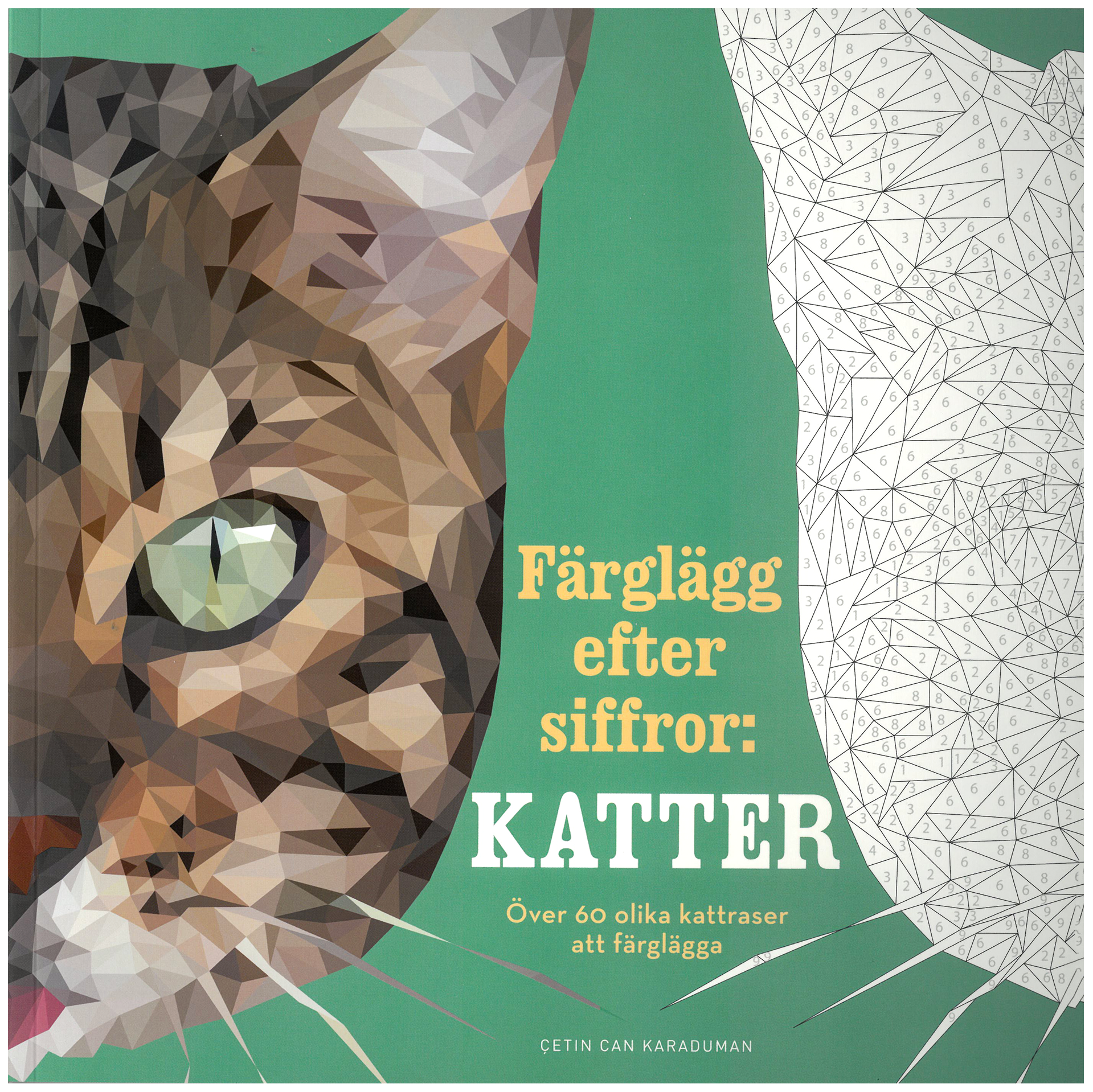 Färglägg efter siffror: Katter