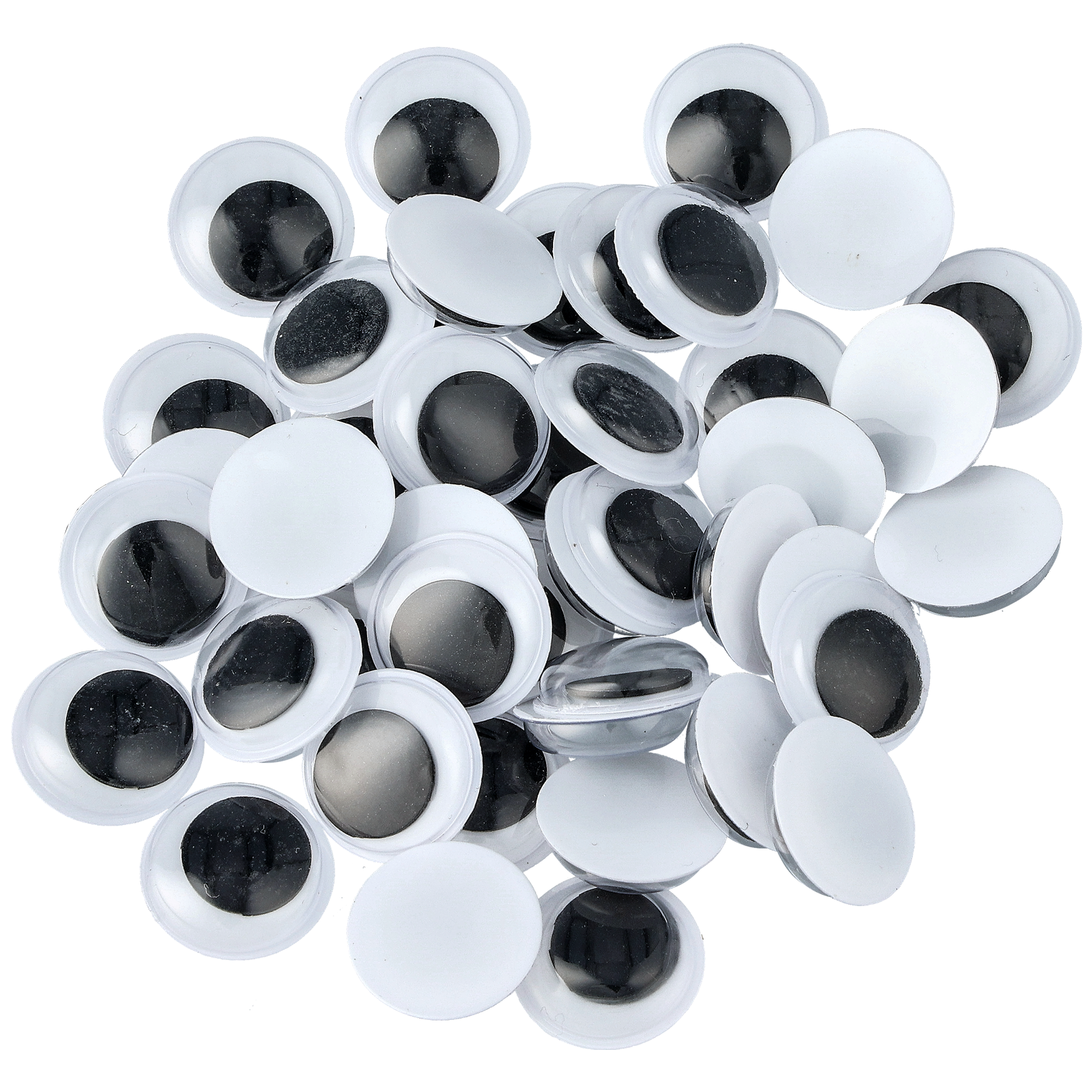 Muovisilmät, 15 mm