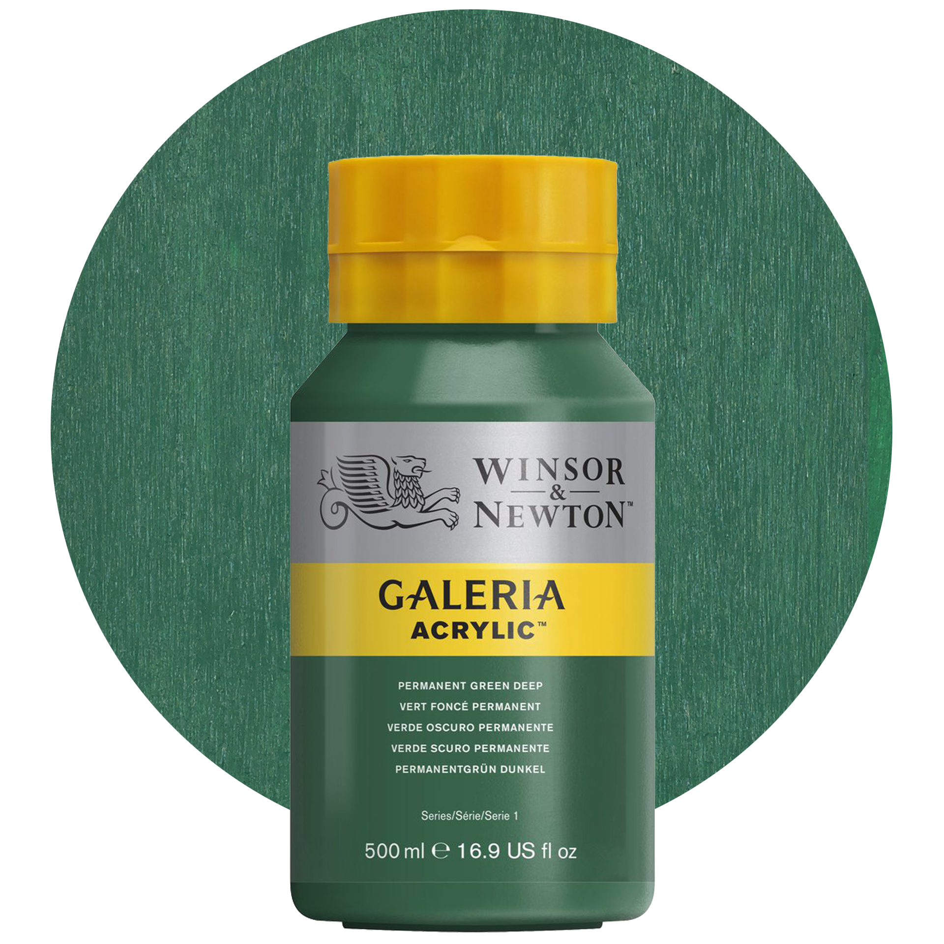 Winsor & Newton Akrylmaling Galeria, mørkegrøn