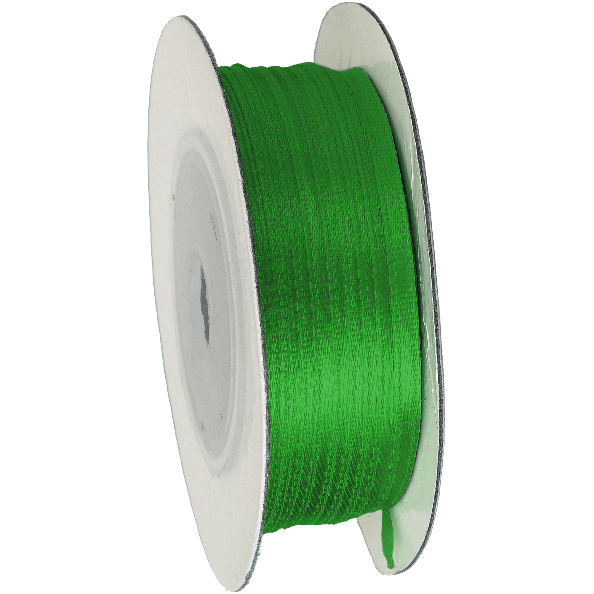 Satinband, grön