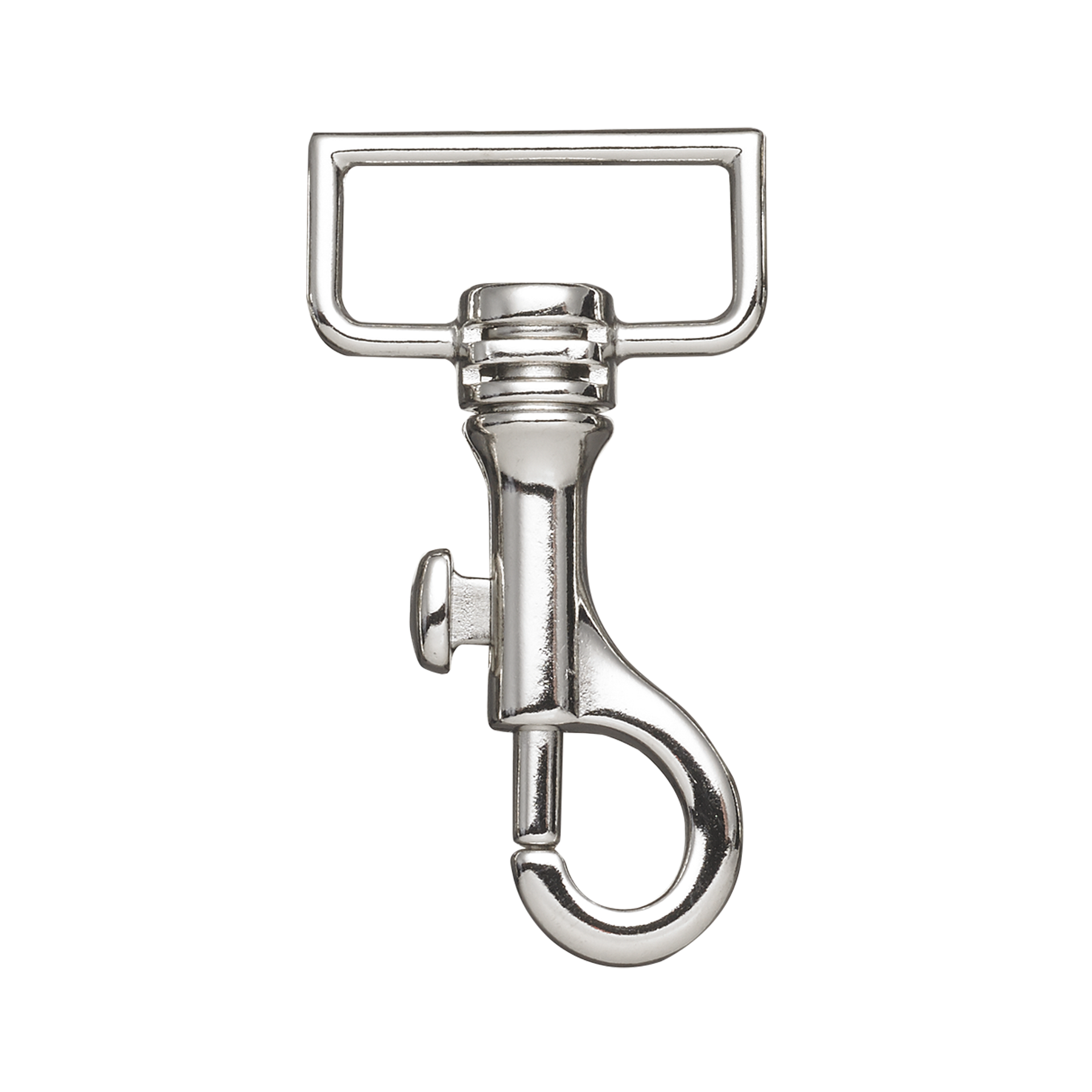 Karbinhake, förnicklad