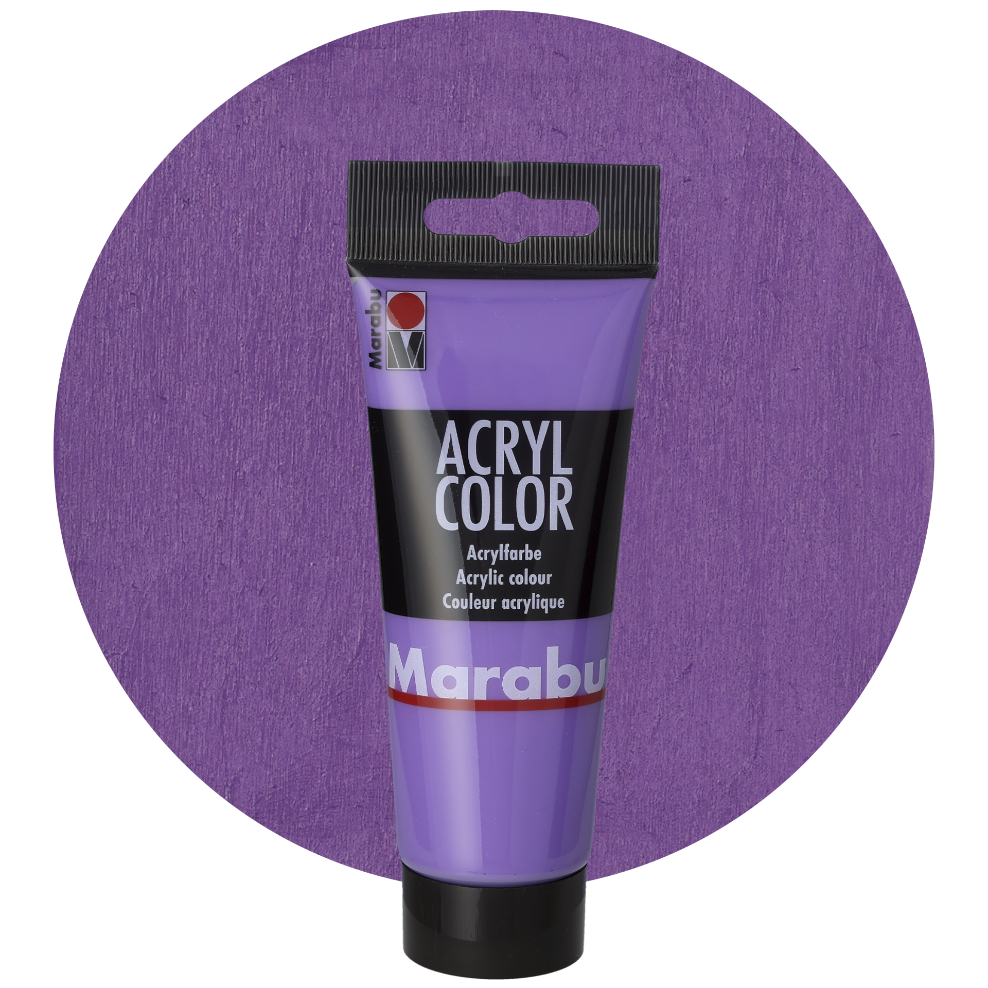 Akrylmaling, fiolett