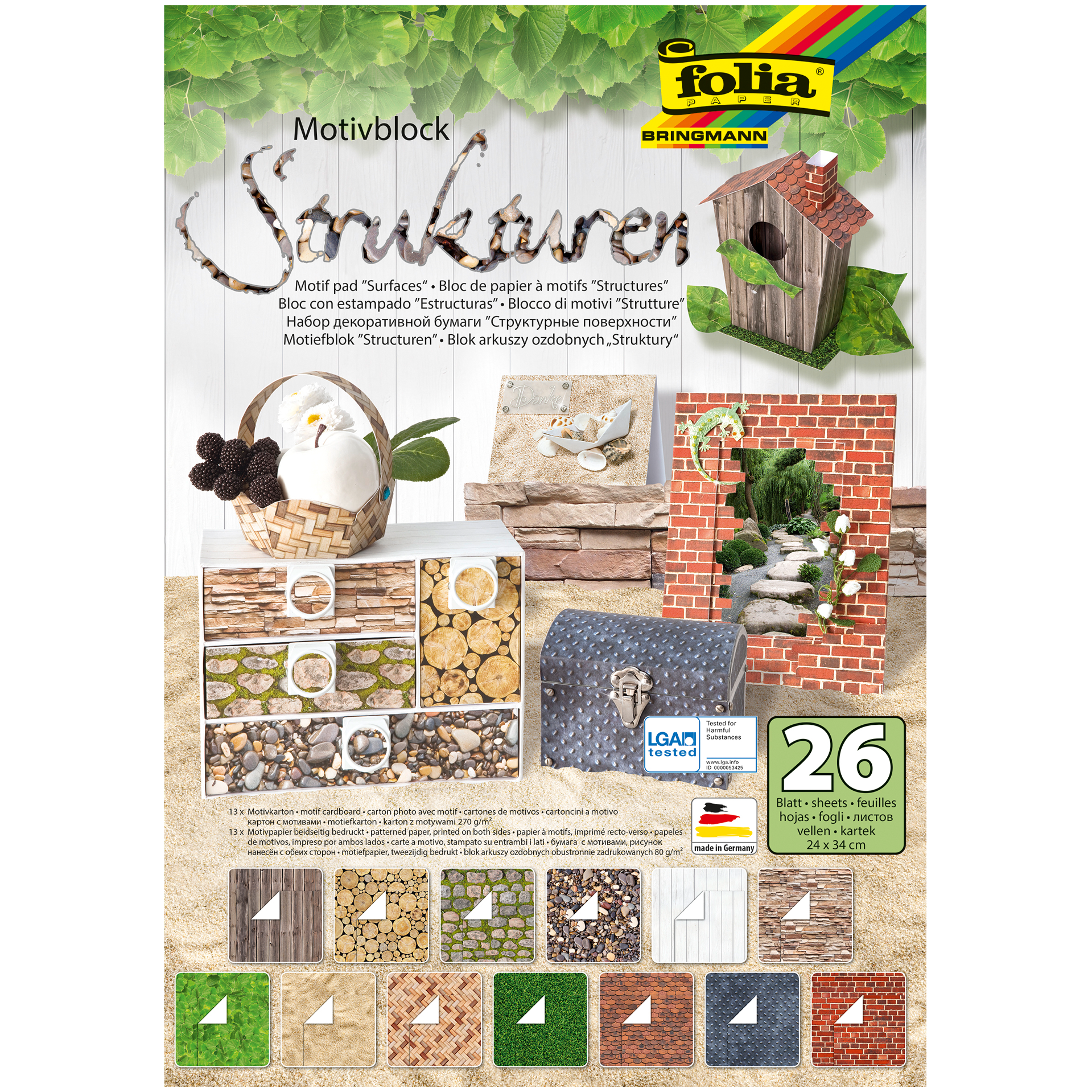 Mønsterpapir Strukturer