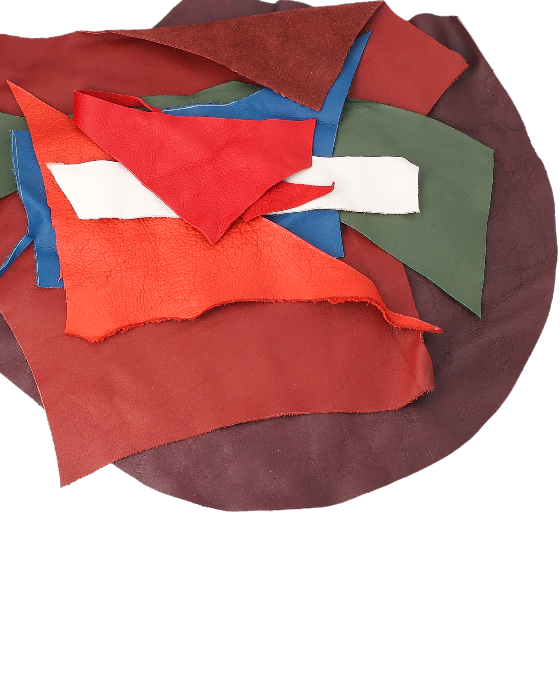 Læderspild specielle nuancer