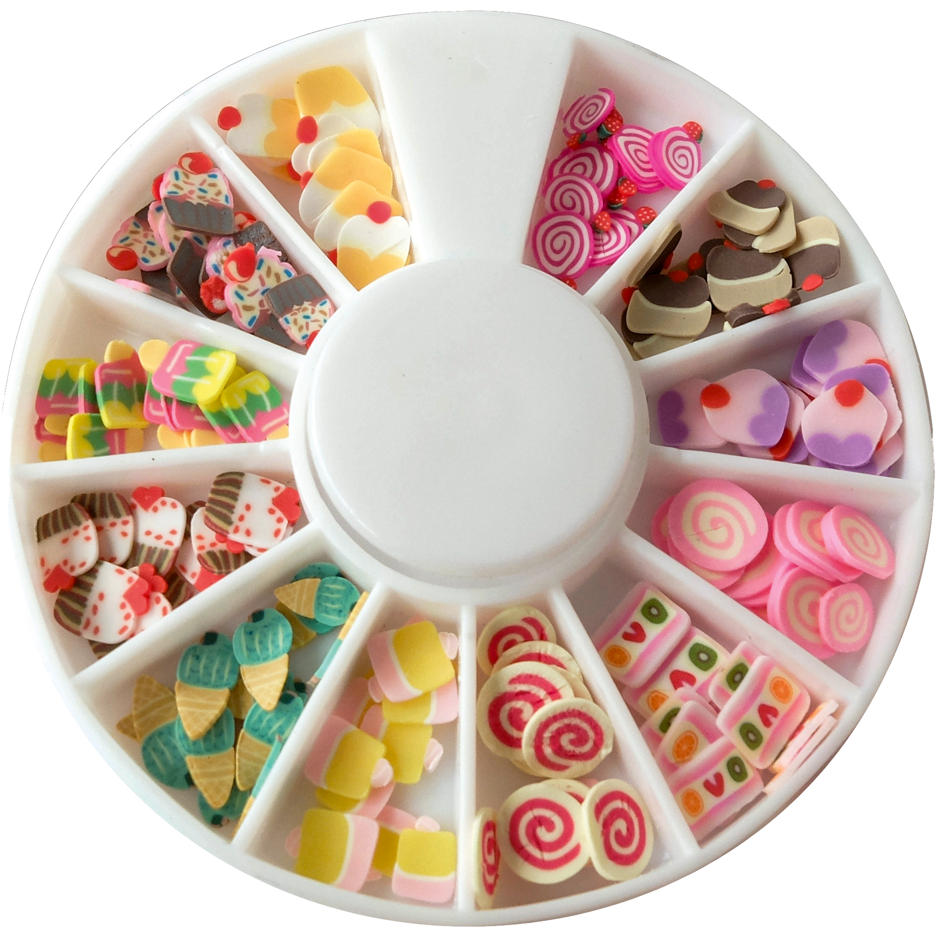 Dekor av lera, Sötsaker