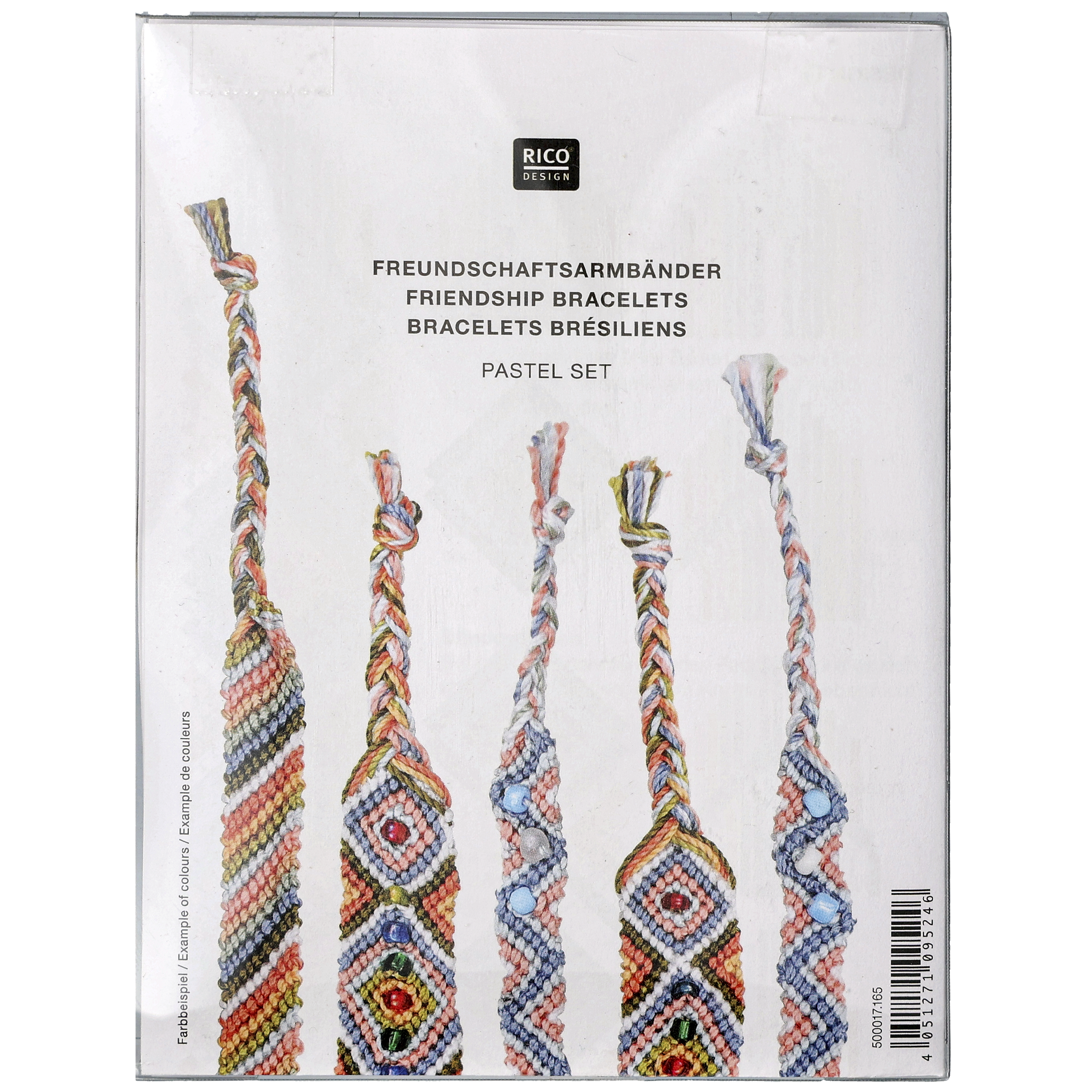 Venskabsarmbånd pastel