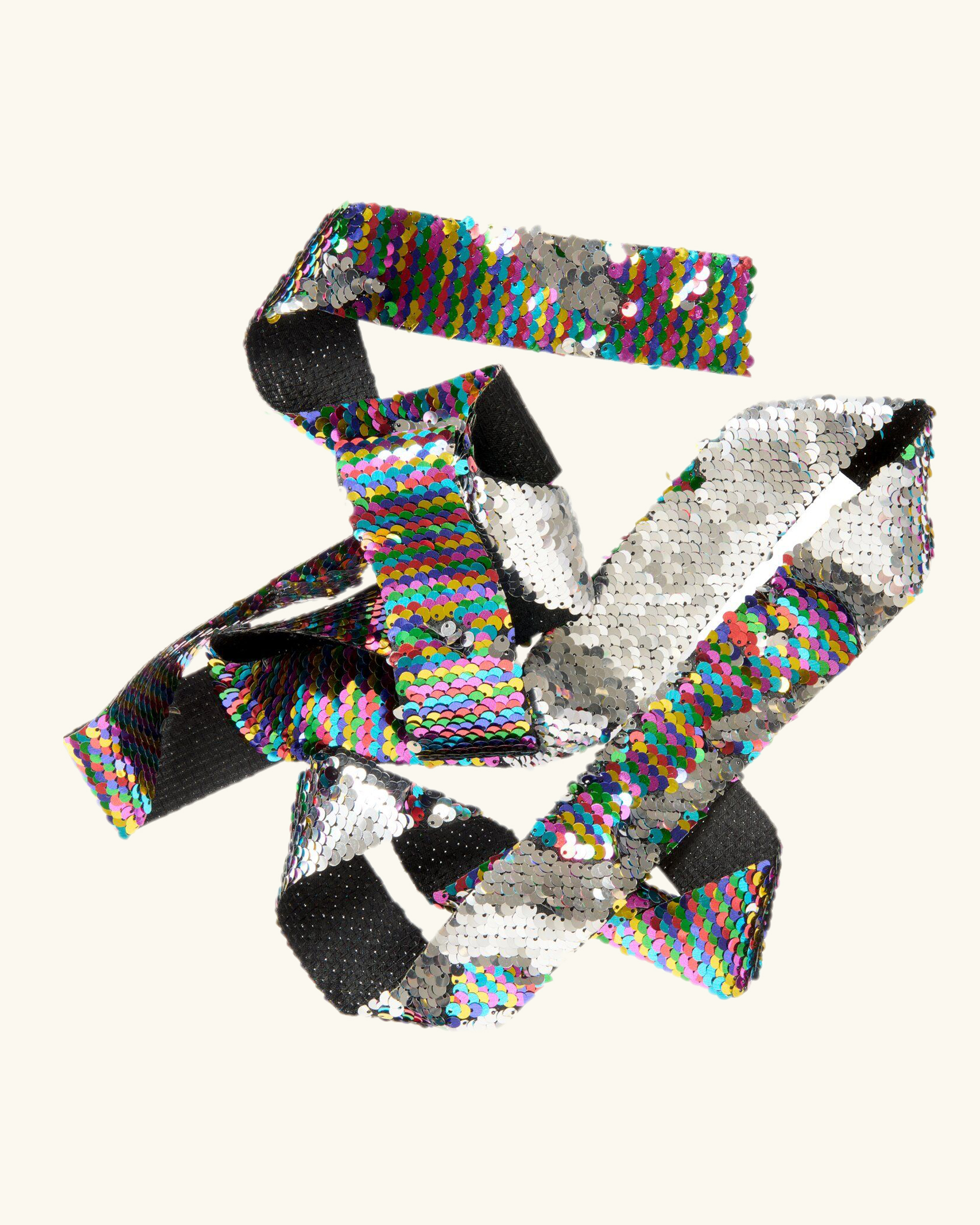 Band 38 mm, Färgglada paljetter