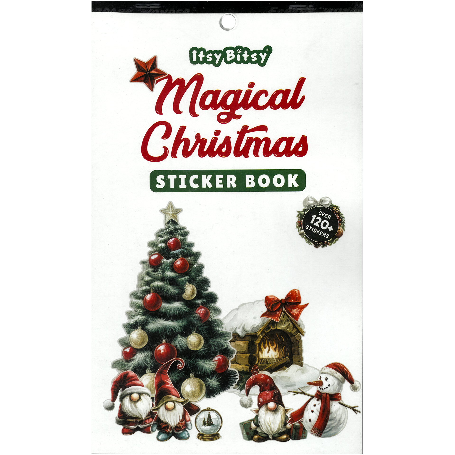 Christmas sticker book