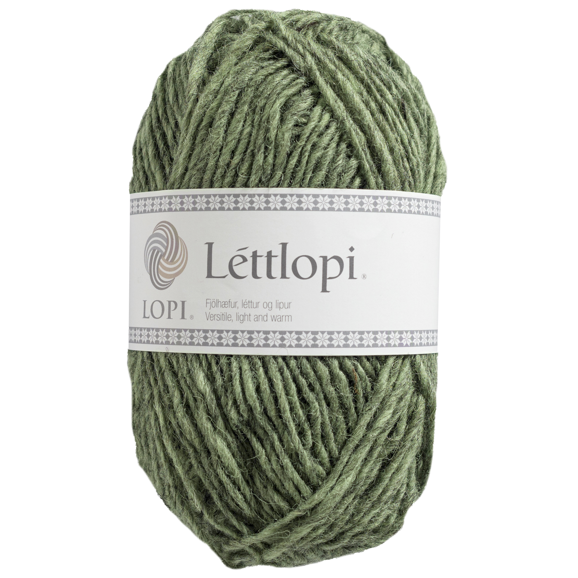 Ístex Lettlopi, lysegrøn melange