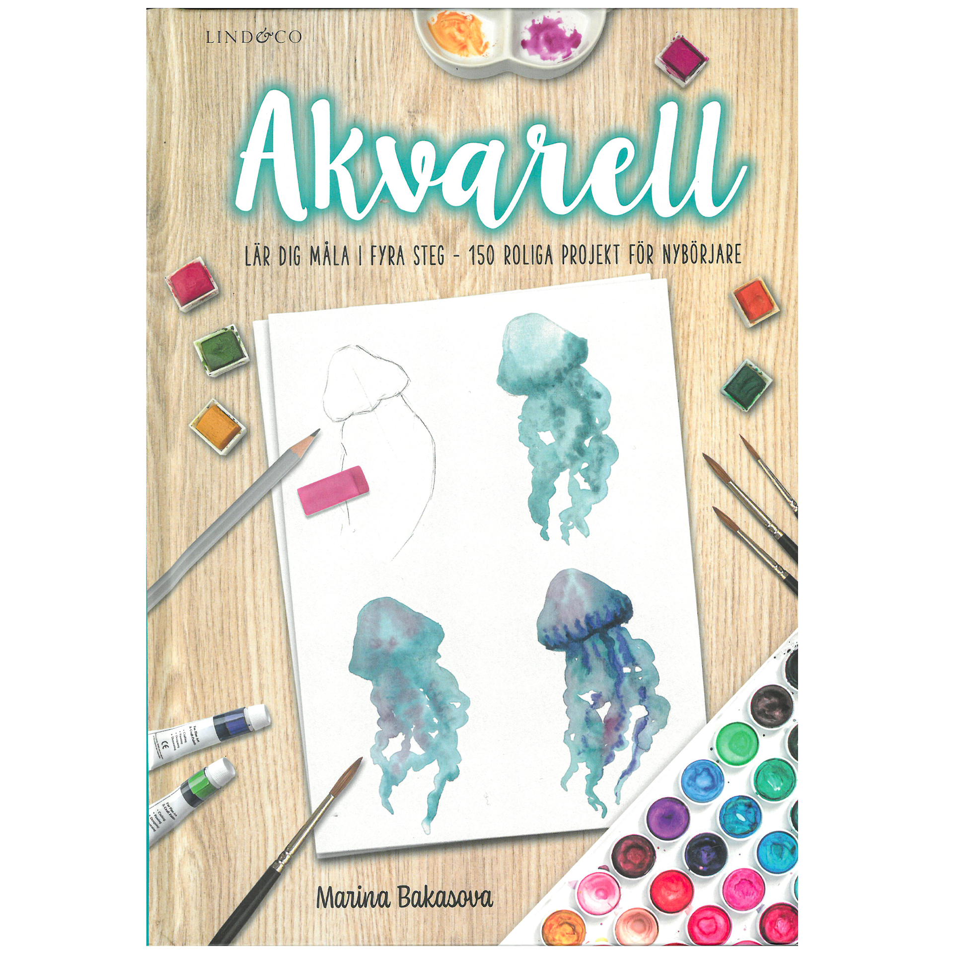 Akvarell - Lär dig måla i 4 steg