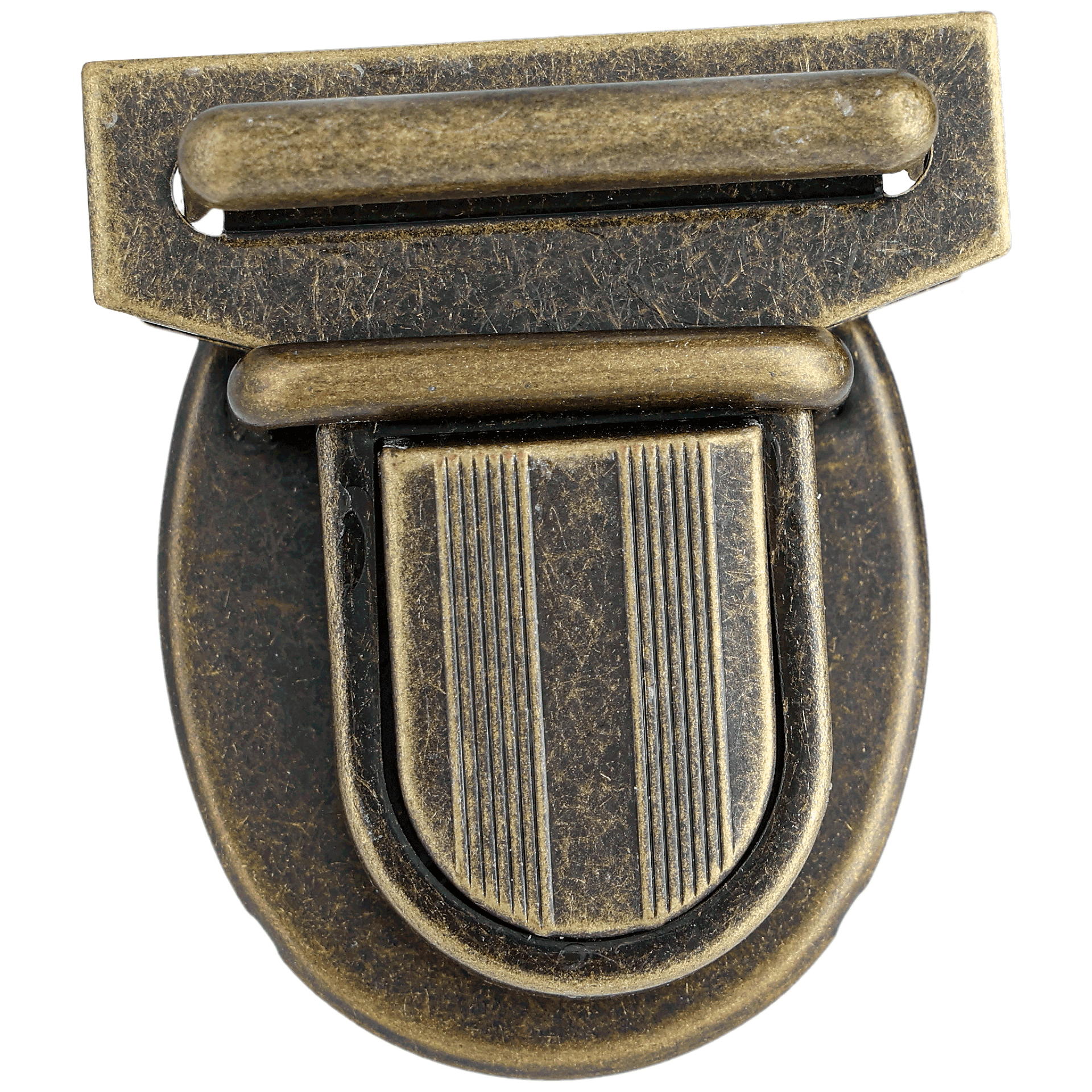 Stiklås, antik messing