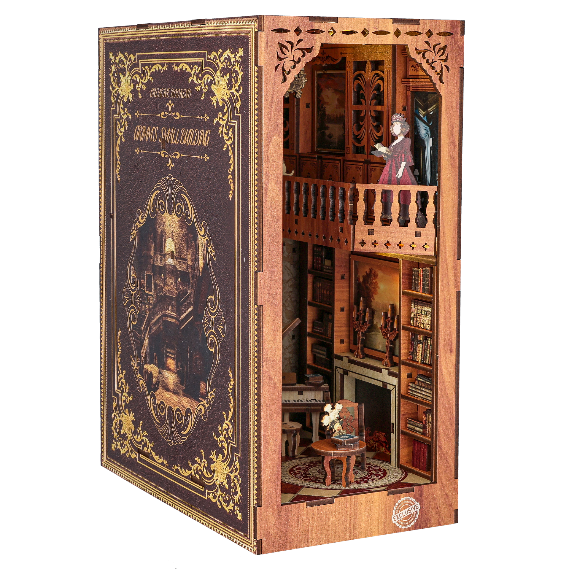 DIY Book Nook Grens hus