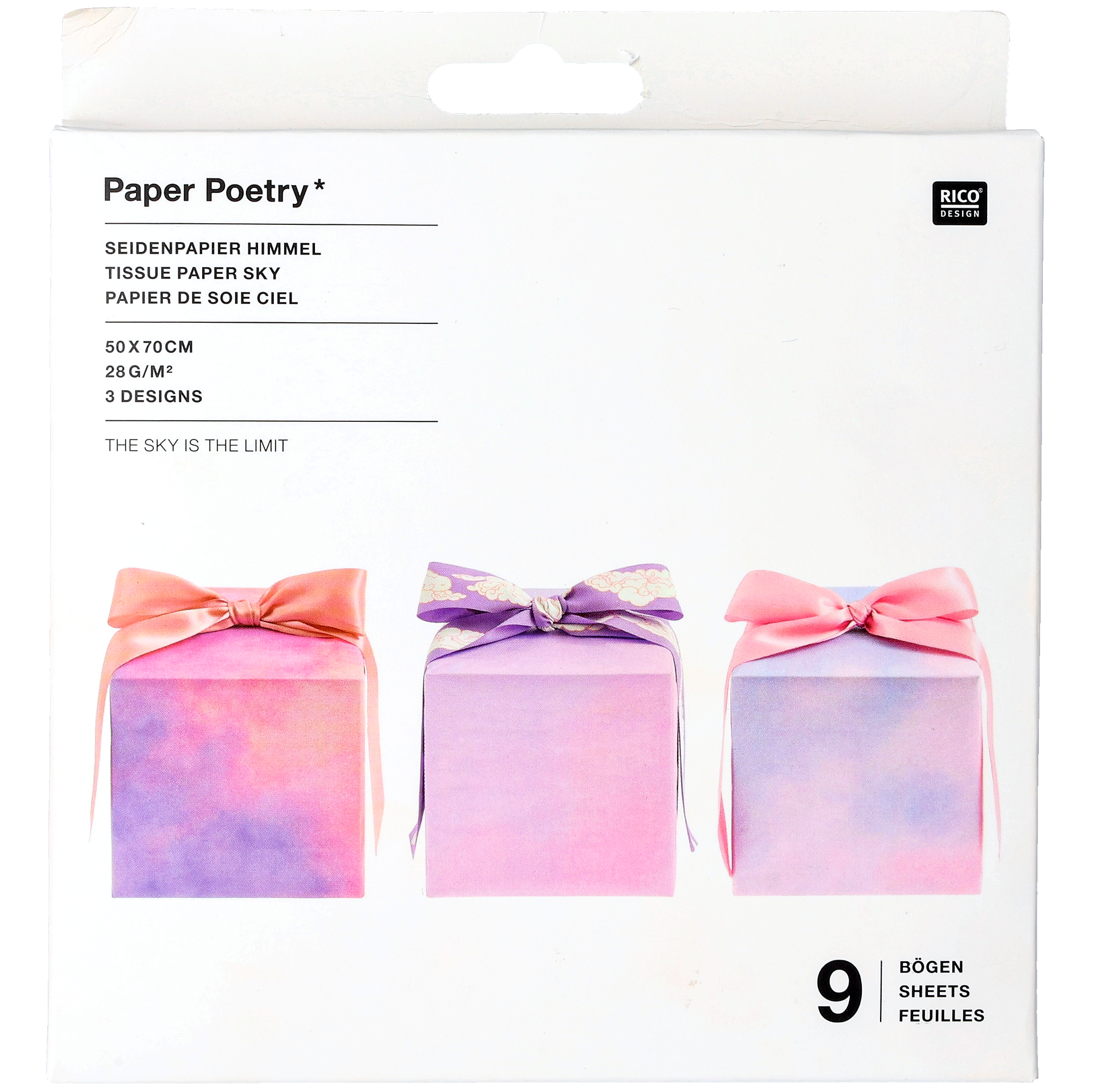 Silkespapper Sky is the limit