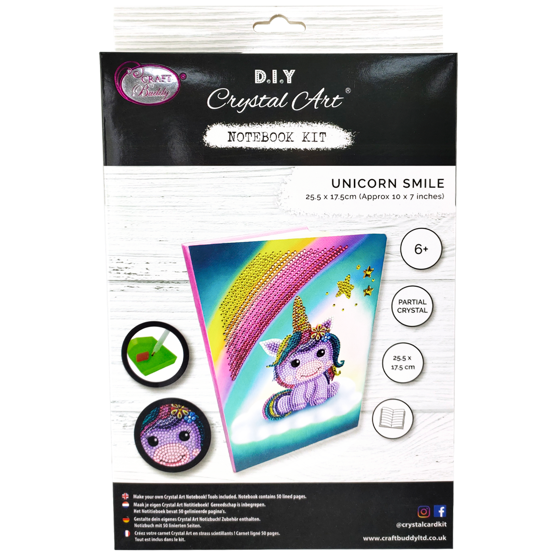 Crystal Art Notebook Unic