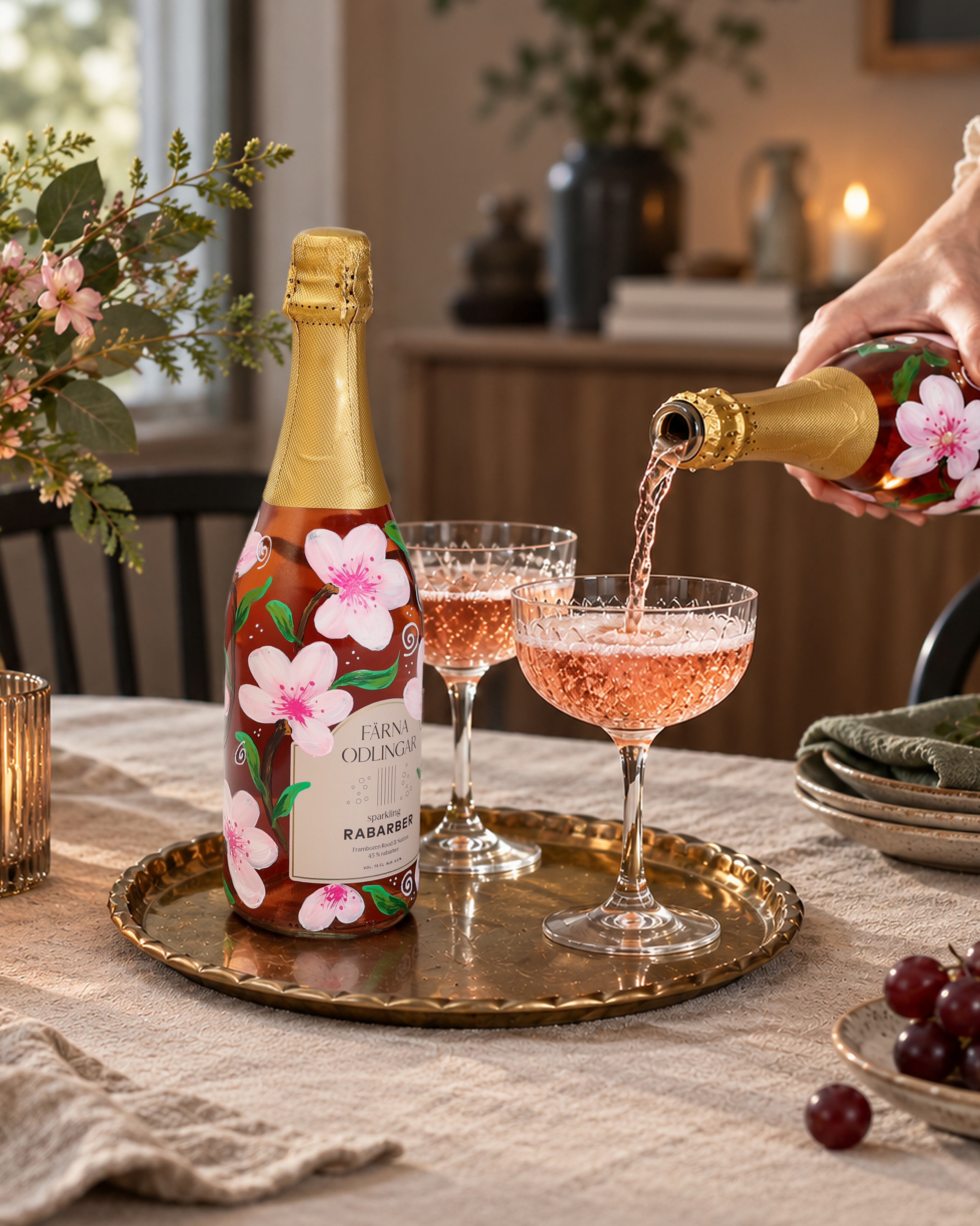 Sparkling Rhubarb