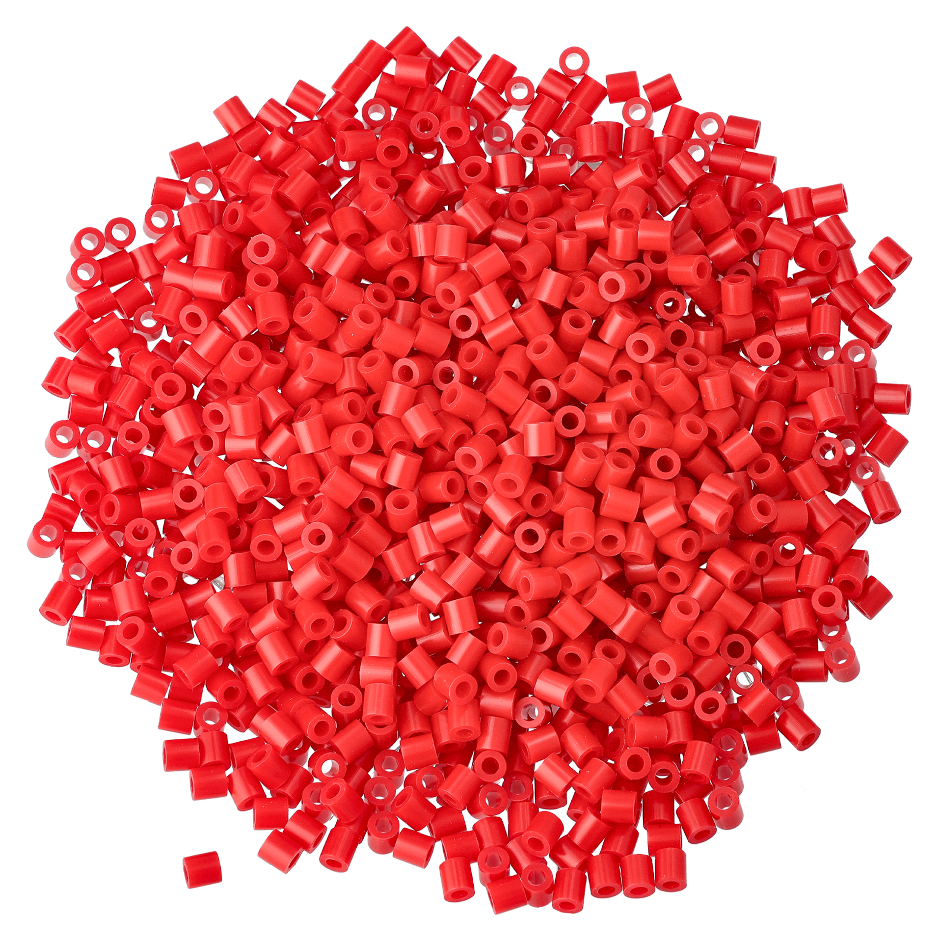Nabbi rørperler 5000 stk, rød