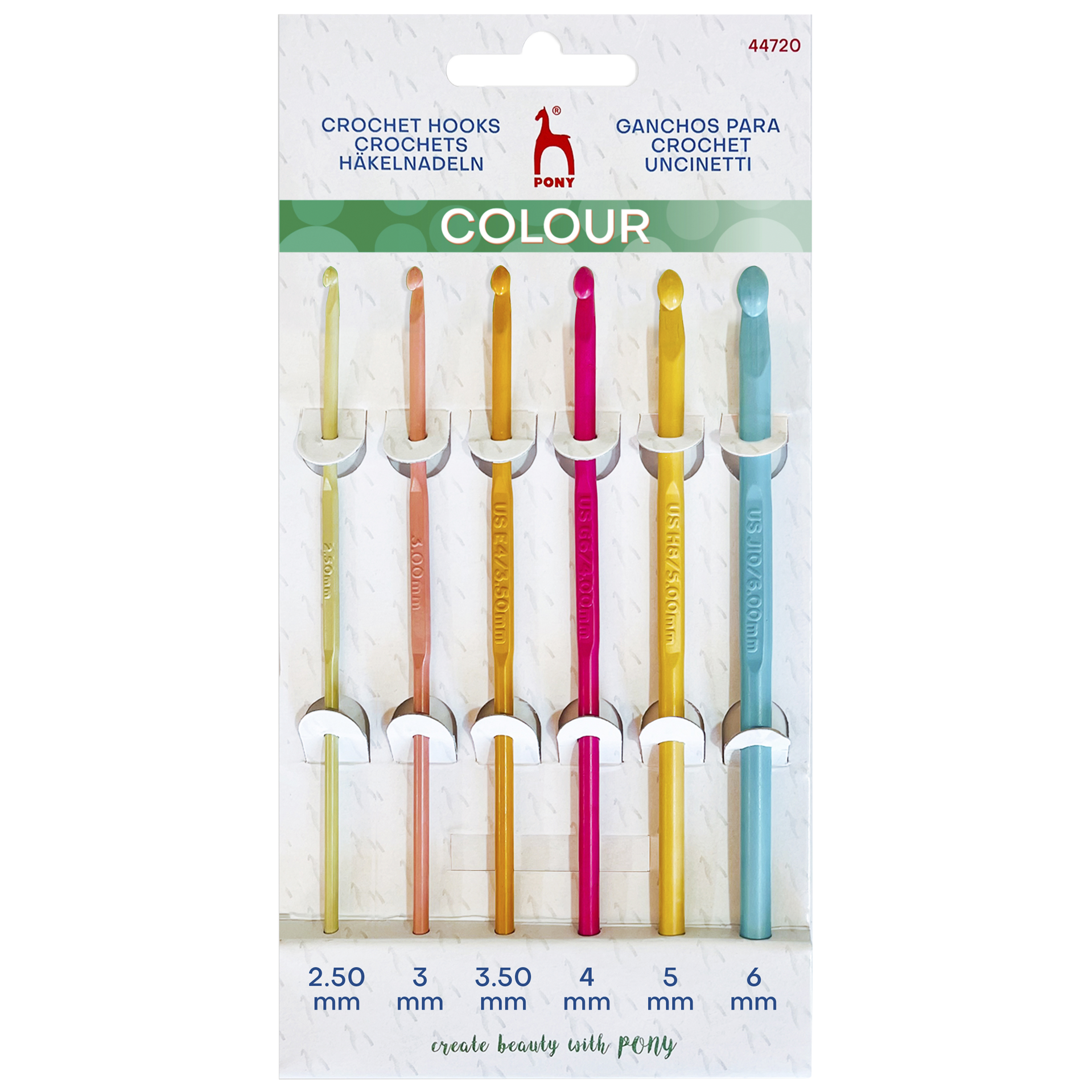 Pony Sarja virkkuukoukut