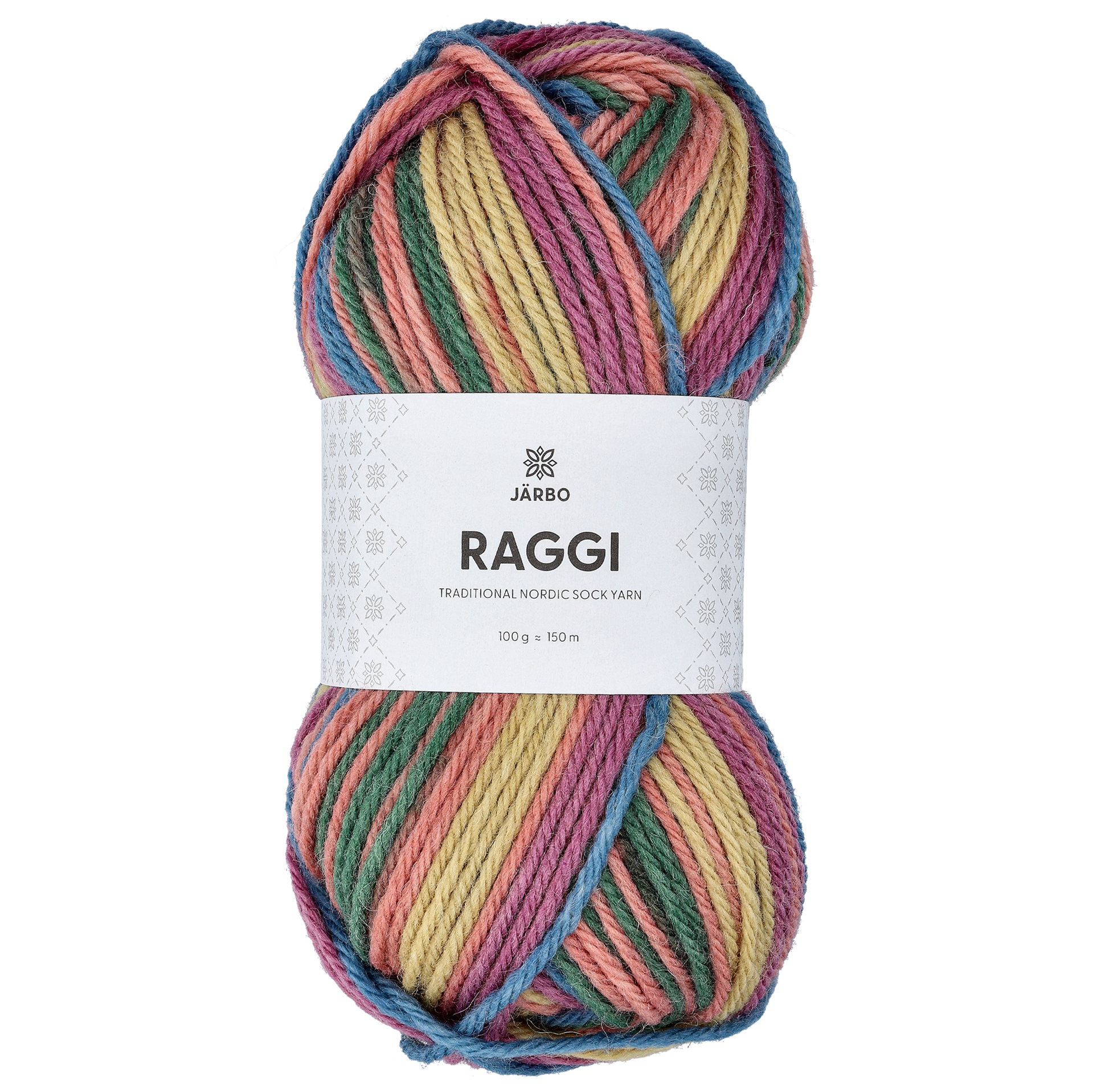 Järbo Raggi, sockgarn, field notes